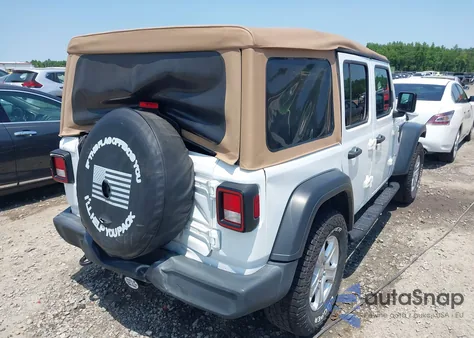 2019 Jeep Wrangler Unlimited Sport S 4X4 z USA, uszkodzony, nr VIN 1C4HJXDN2KW508341